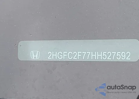 2017 Honda Civic Ex from USA, damaged, VIN 2HGFC2F77HH527592